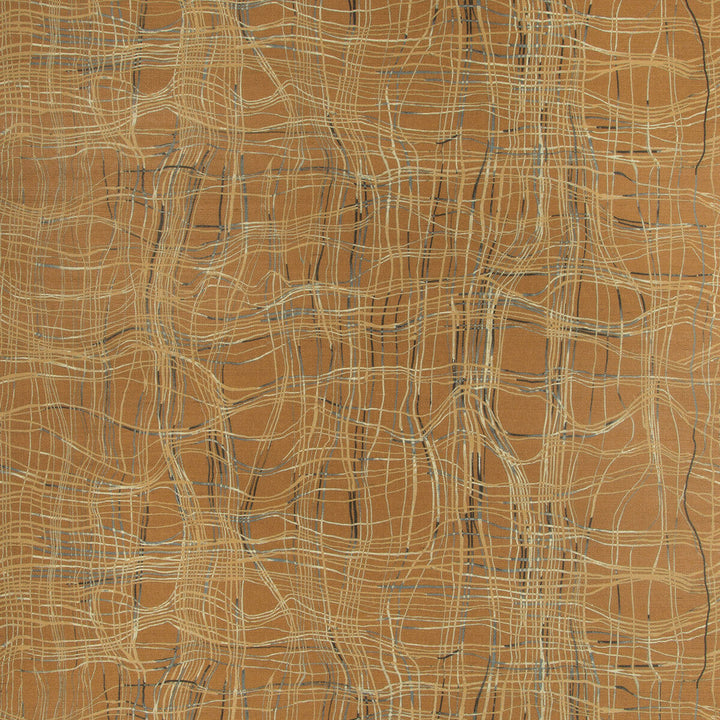 Entangle Paper Saddle by Groundworks Designer Wallcovering KELLY WEARSTLER WALLPAPERS IV JUTE - 90%;COTTON - 10% Italy Horizontal: 34.25 and Vertical: 24.41 34.25 - Swanky Fabrics -