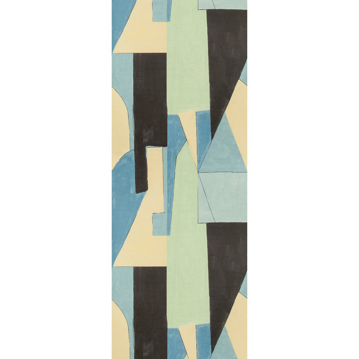 District Paper Cobalt by Groundworks Designer Wallcovering KELLY WEARSTLER WALLPAPERS V CELLULOSE - 60%;POLYESTER - 24%;MINERAL FILLERS - 12%;BINDER - 4% Italy Horizontal: 26.77 and Vertical: 42.18 26.77 - Swanky Fabrics -
