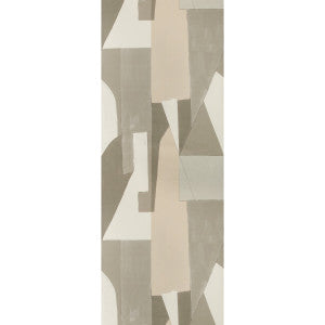 Lee Jofa Modern Wallpaper District Paper Alabaster