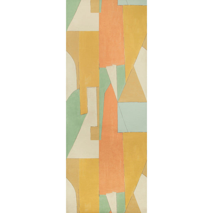 District Paper Tawny by Groundworks Designer Wallcovering KELLY WEARSTLER WALLPAPERS V CELLULOSE - 60%;POLYESTER - 24%;MINERAL FILLERS - 12%;BINDER - 4% Italy Horizontal: 26.77 and Vertical: 42.18 26.77 - Swanky Fabrics -