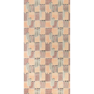 Lee Jofa Modern Wallpaper Lyre Paper Blushing