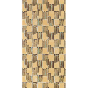 Lee Jofa Modern Wallpaper Lyre Paper Bronzed