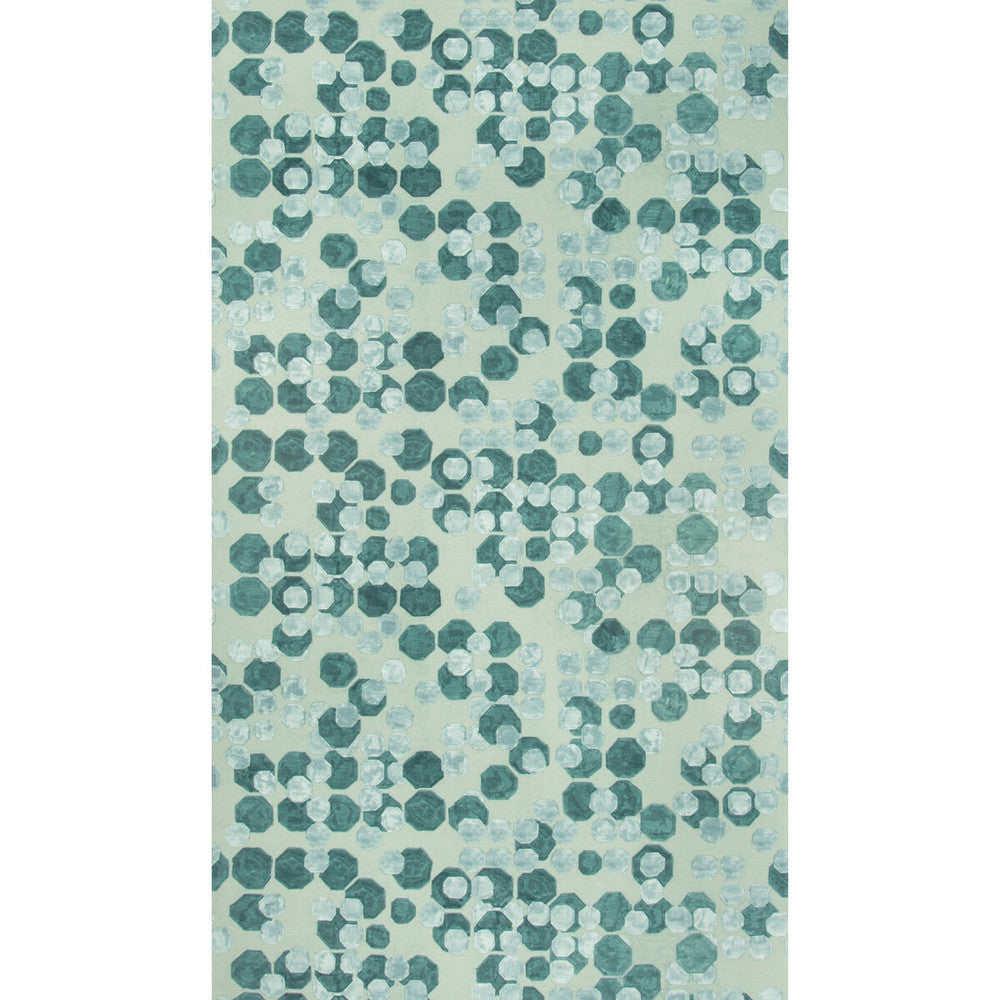 Hex Paper Lagoon by Lee Jofa Modern Wallcovering Lee Jofa Modern Wallcovering Hex Paper LagoonWallcovering KELLY WEARSTLER WALLPAPERS V LINEN - 80%;ACRYLIC - 20% Italy </p><p>Repeat: H: 34.25, V: 24.68 34.25 - Fabric Carolina -