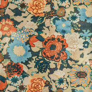 Lee Jofa Modern Wallpaper Arioso Paper Sea/Spice
