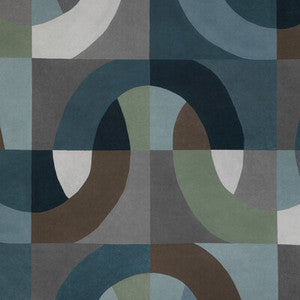 Lee Jofa Modern Wallpaper Colonnade Paper Indigo GWP-3731.550.0