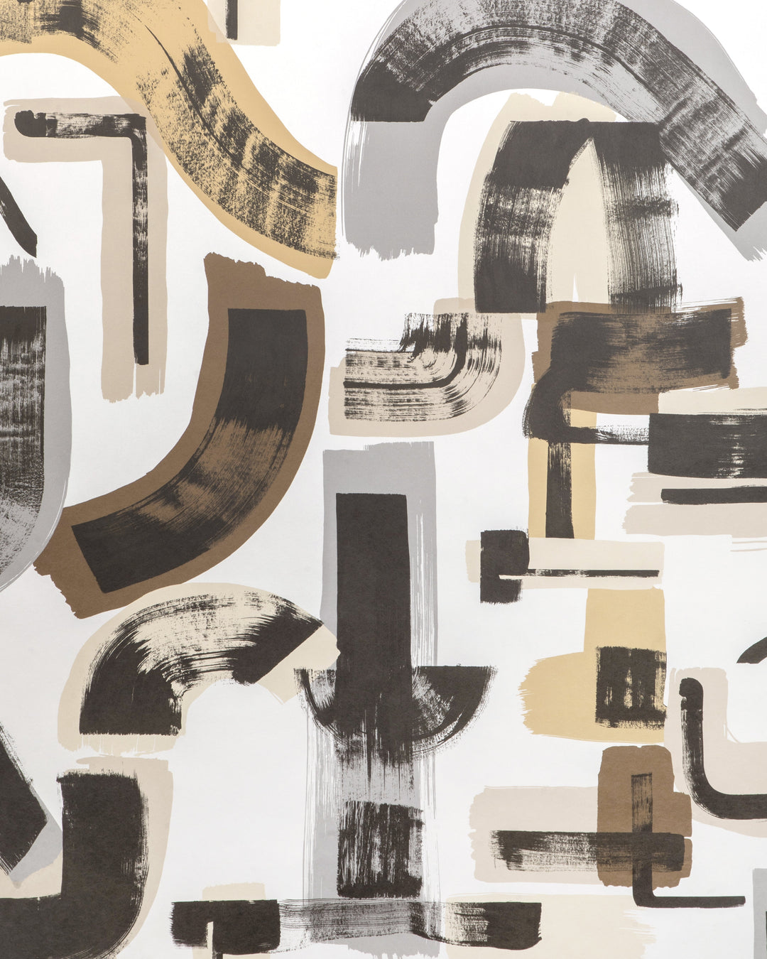 Lee Jofa Modern Wallcovering Bark/Dune