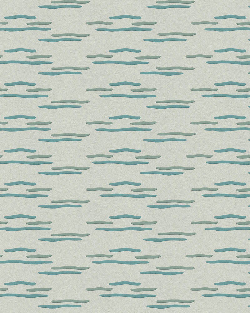 Lee Jofa Modern Wallcovering Seaglass