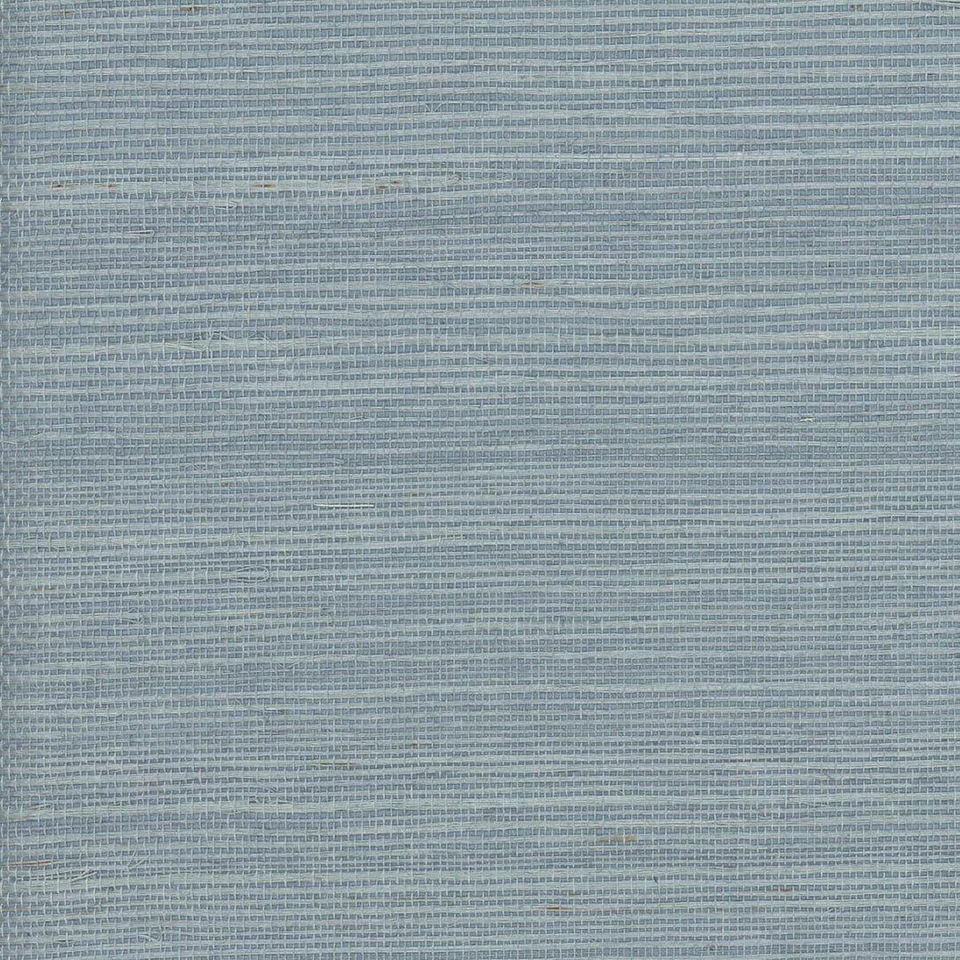 Lupine (Wp) # A88 Blue by Maxwell Designer Wallpaper Grasscloth Wallcovering SISAL BACKING: 120g NON WOVEN CHINA 36" x 8YD - Swanky Fabrics -