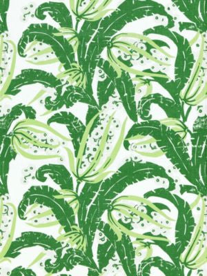 Tropique Palm GW166090001 by Grey Watkins Designer Fabric BREEZE 100% LINEN SWITZERLAND MEDIUM DUTY Horizontal: 21" and Vertical: 26" 52 - Swanky Fabrics -