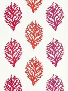 Grey Watkins Fabric Coral Reef Embroidery Passion Fruit GW272040001