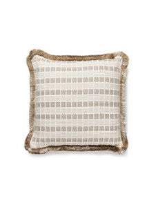 Scalamandre Pillow Fair Isle   18 X 18 - Birch GWFAIRPILL0001