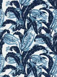 Grey Watkins Fabric Tropique Marine GW166090002