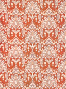 Grey Watkins Fabric Kandira Ikat Papaya GW272100002