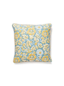 Scalamandre Pillow Maiden Floral   18 X 18 - Aruba GWMAIDFPILL0002