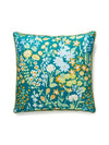 Scalamandre Pillow Nymph Floral   22 X 22 - Emerald Multi GWNYMPHPILL0002
