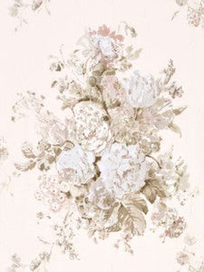 Grey Watkins Fabric Sybilla Bouquet Rose Quartz GW166210003
