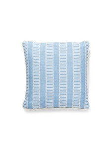 Scalamandre Pillow Lark Stripe   18 X 18 - Bluebell GWLARKSPILL0003
