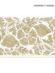 Grey Watkins Trim Gretel Printed Tape Wheat Fields GWT33300003