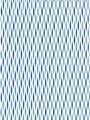 Cascade Embroidery Marine GW272080004 by Grey Watkins Designer Fabric BREEZE 60% VISCOSE 40% COTTON INDIA LIGHT DUTY Horizontal: 7.5" and Vertical: 2.125" 52 - Swanky Fabrics -