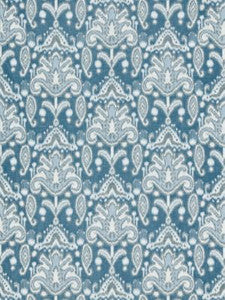 Grey Watkins Fabric Kandira Ikat Marine GW272100004