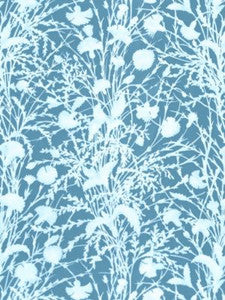 Grey Watkins Fabric Wildflower Blueprint GW166230005