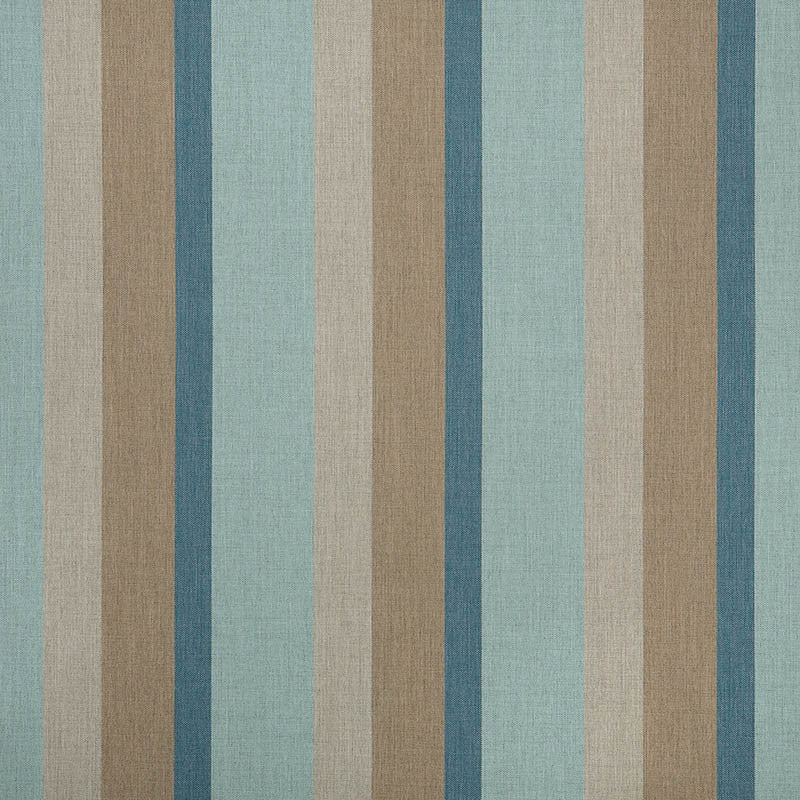 58039 Gateway Mist by Sunbrella Designer Fabric Cushion Furniture Drapery Fabrics > Sunbrella Stripes 100% Acrylic USA or Imported 8.87" 54" - Swanky Fabrics -
