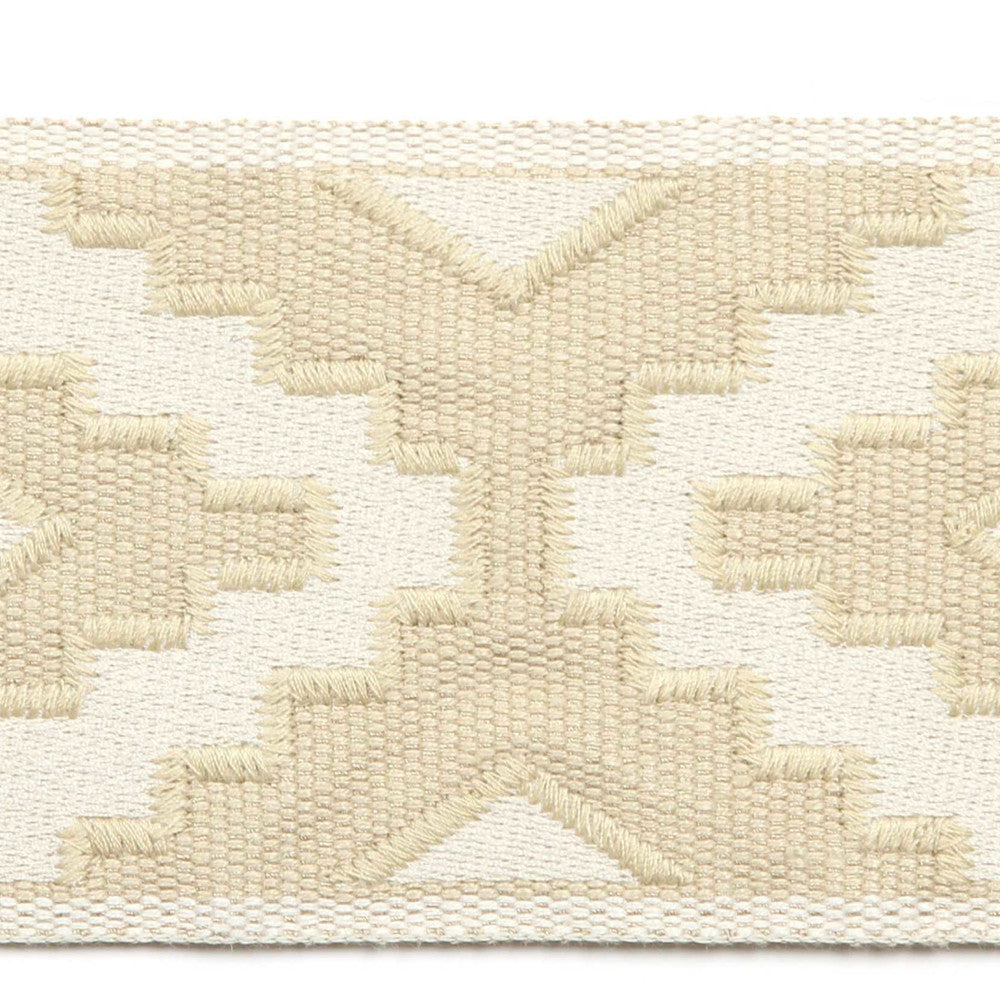 Giarre Wheat by Europatex Designer Fabric San Marino 55% Linen, 25% Fibranne, 20% Polyester 3.75" 3.00 inches - Swanky Fabrics -