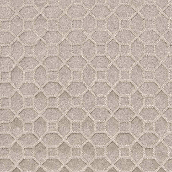 Gramercy Square Silver by Europatex Designer Fabric Gramercy & Parade 60% Cotton, 40% Polyester 2.5" H, 2.5" V 54.00 inches - Swanky Fabrics -
