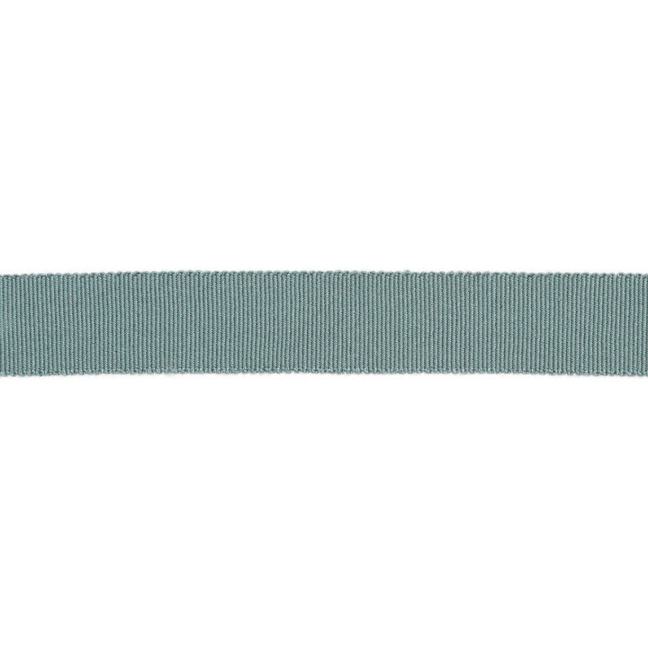 Versailles 7/8" Grosgrain Ribbon Tape Aqua by Europatex Designer Fabric Versailles 100% Rayon 0.88 inches - Swanky Fabrics -