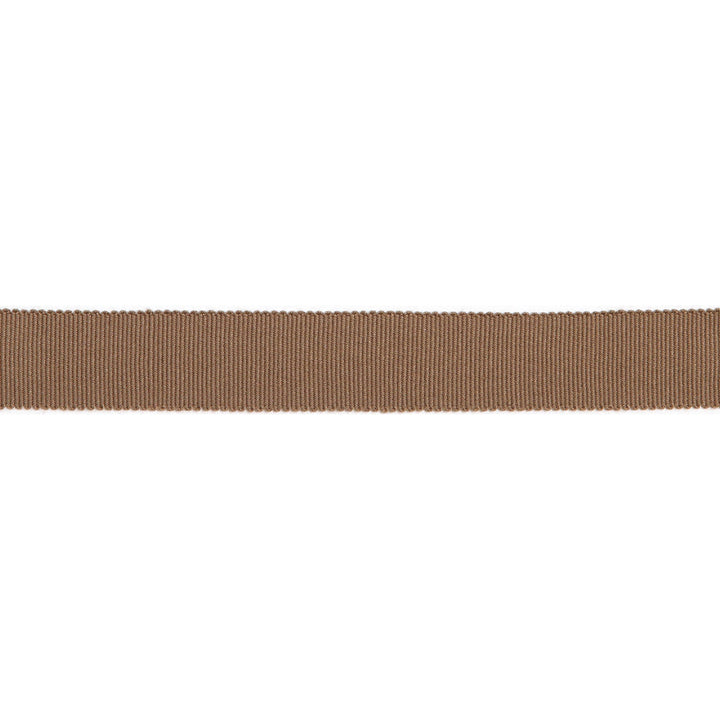 Versailles 7/8" Grosgrain Ribbon Tape Chestnut by Europatex Designer Fabric Versailles 100% Rayon 0.88 inches - Swanky Fabrics -