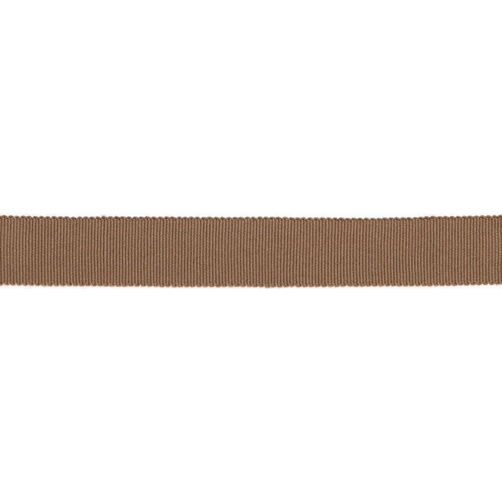 Versailles 7/8" Grosgrain Ribbon Tape Chestnut by Europatex Designer Fabric Versailles 100% Rayon 0.88 inches - Swanky Fabrics -