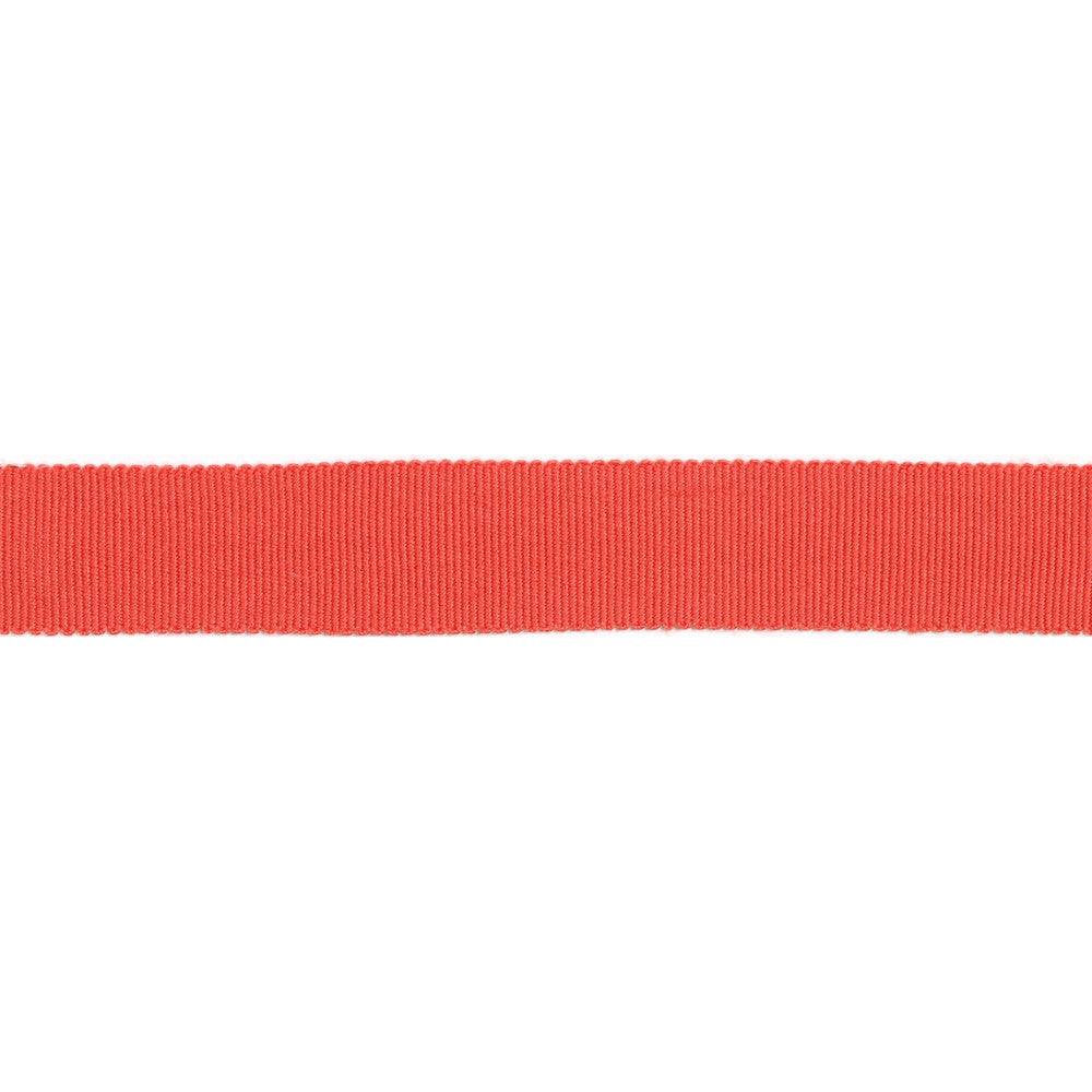Versailles 7/8" Grosgrain Ribbon Tape Crimson by Europatex Designer Fabric Versailles 100% Rayon 0.88 inches - Swanky Fabrics -