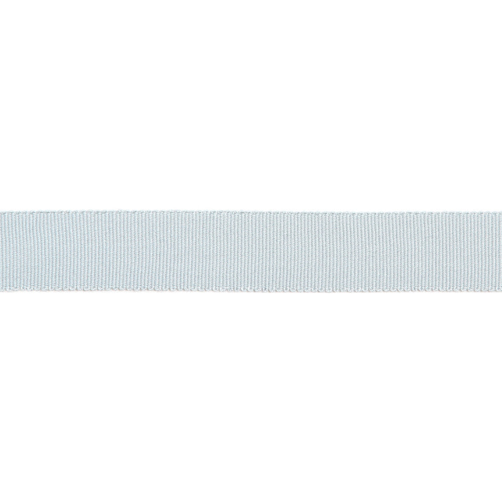 Versailles 7/8" Grosgrain Ribbon Tape Pale Blue by Europatex Designer Fabric Versailles 100% Rayon 0.88 inches - Swanky Fabrics -