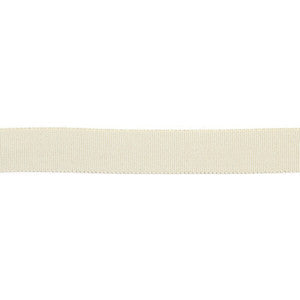 Europatex Fabric Versailles 7/8" Grosgrain Ribbon Tape Parchment