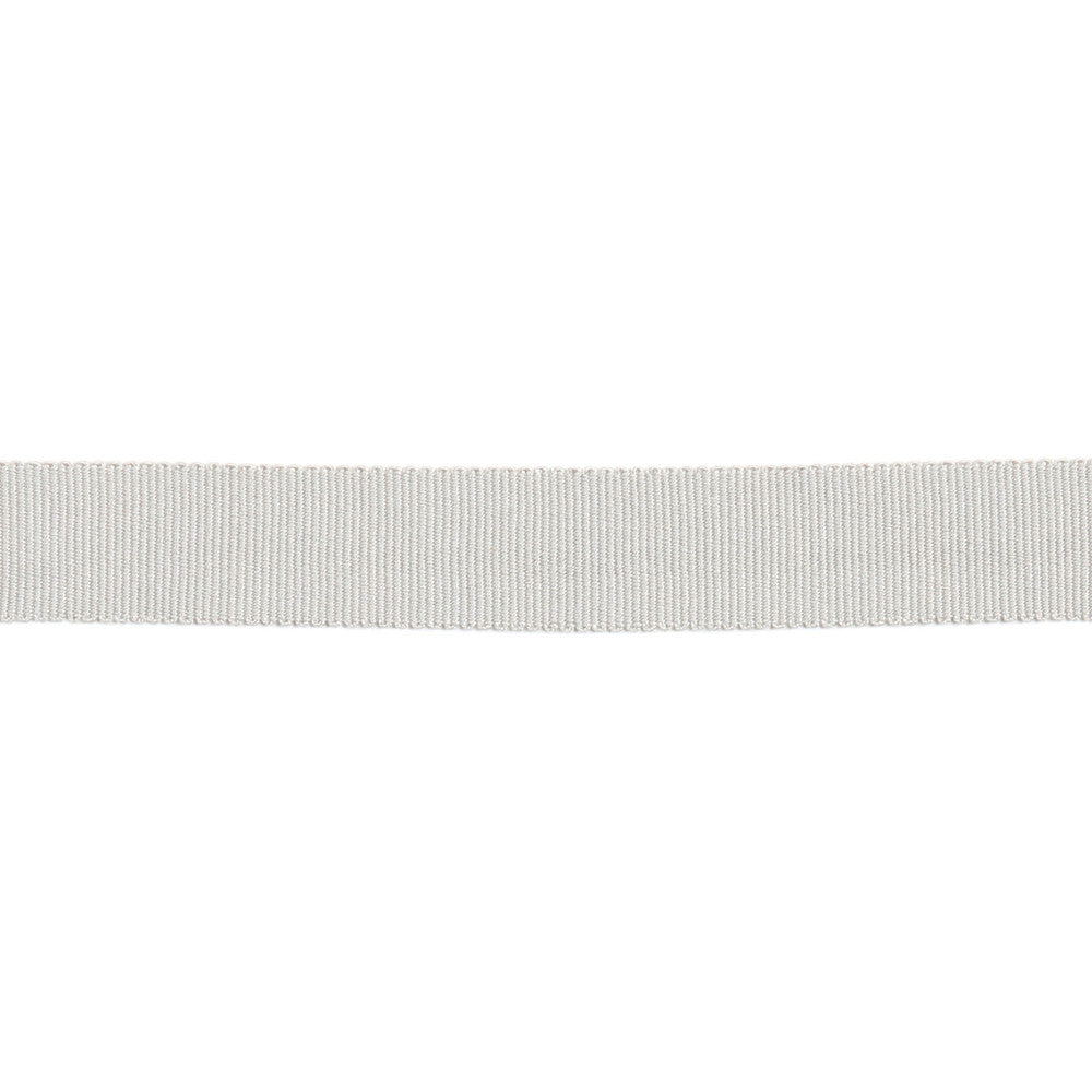 Versailles 7/8" Grosgrain Ribbon Tape Platinum by Europatex Designer Fabric Versailles 100% Rayon 0.88 inches - Swanky Fabrics -