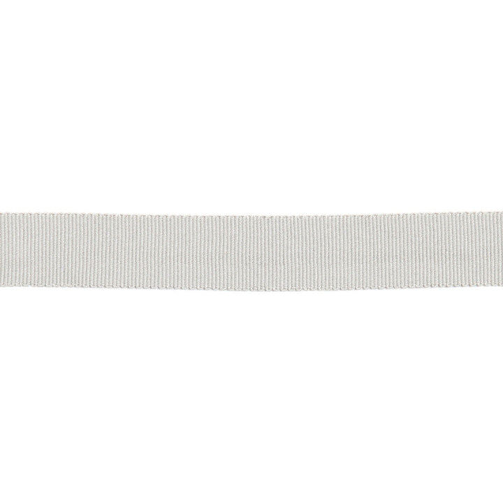 Versailles 7/8" Grosgrain Ribbon Tape Platinum by Europatex Designer Fabric Versailles 100% Rayon 0.88 inches - Swanky Fabrics -