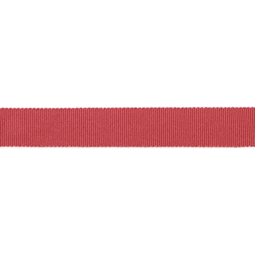 Versailles 7/8" Grosgrain Ribbon Tape Rouge by Europatex Designer Fabric Versailles 100% Rayon 0.88 inches - Swanky Fabrics -