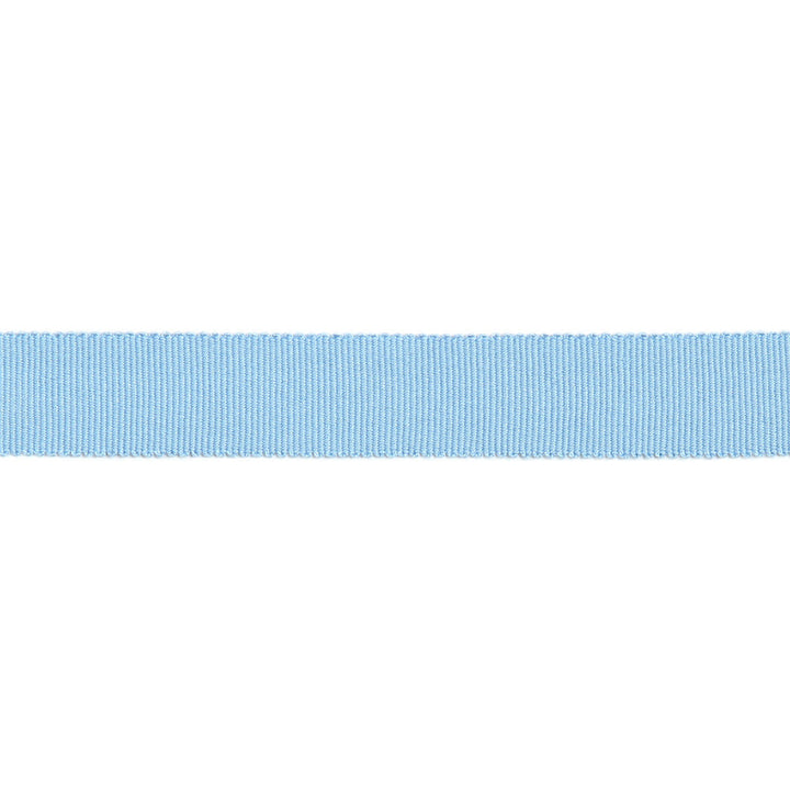 Versailles 7/8" Grosgrain Ribbon Tape Sky by Europatex Designer Fabric Versailles 100% Rayon 0.88 inches - Swanky Fabrics -