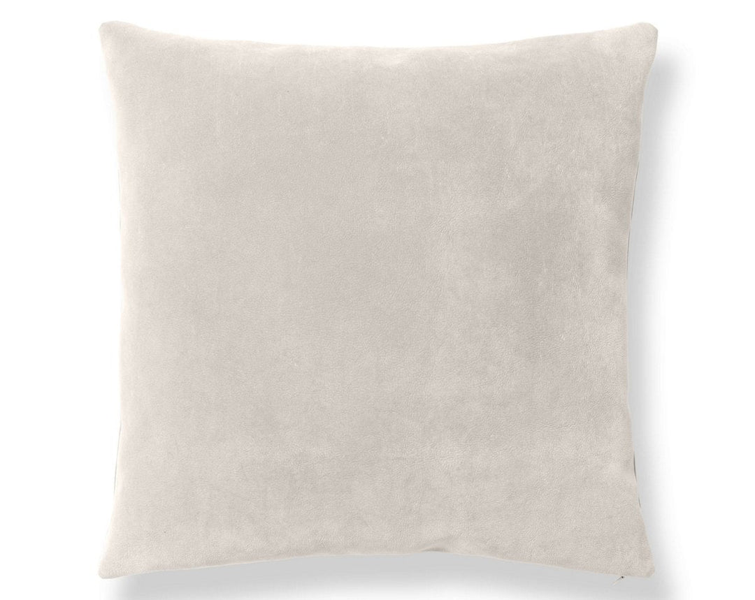 Georgia Suede Pillow 22 X 22 - Gesso H6GEORGPILL3741 by Scalamandre Designer Pillow