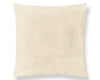 Georgia Suede Pillow 22 X 22 - Custard H6GEORGPILL3742 by Scalamandre Designer Pillow