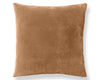 Georgia Suede Pillow 22 X 22 - Caribou H6GEORGPILL3749 by Scalamandre Designer Pillow