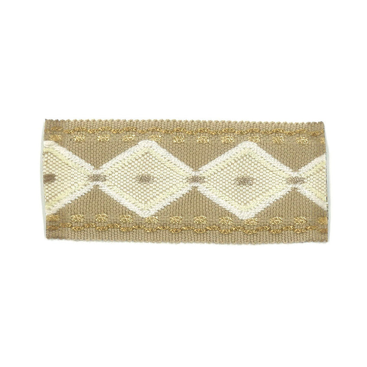 Halation 1 Taupe by Stout Designer Trim NEW WORLD TRIM VOLUME II 100%SVI CHINA Horizontal: 1 and Vertical: 0 1.5 in - Swanky Fabrics -