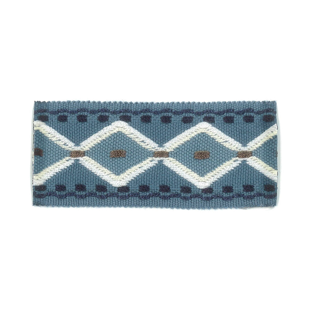 Halation 4 Cadet by Stout Designer Trim NEW WORLD TRIM VOLUME II 100%SVI CHINA </p><p>Repeat: 0 1.5 in - Swanky Fabrics -