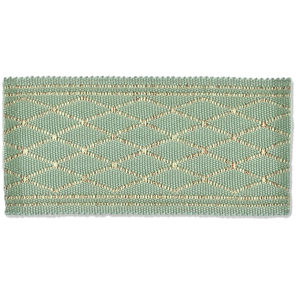 Hampton 4 Shoreline by Stout Designer Trim NEW WORLD TAPES & BORDERS 43%POL 37%ACR 12%MTL 8%SVI CHINA </p><p>Repeat: 0 2 in - Swanky Fabrics -