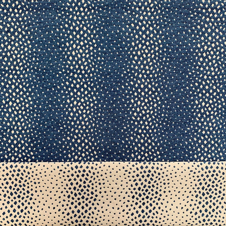Hamza Sapphire by Magnolia Designer Fabric - 70Ray/30Poly China 50000 Horizontal: 14.6 and Vertical: 8.9 56" - Swanky Fabrics -