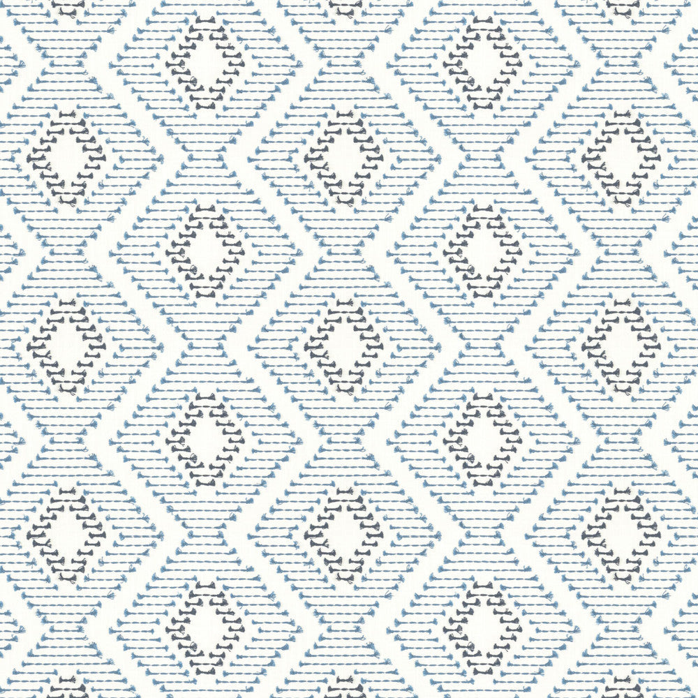 Harbison 1 Ocean by Stout Fabric Stout Fabric Harbison 1 OceanFabric COLOR MY WINDOW BREEZE/INK INDIA </p><p>Repeat: H: 13.250, V: 9.000 53 in - Fabric Carolina -