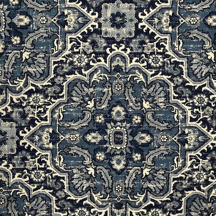 Harper Stormy by Magnolia Designer Fabric - 100% Cotton China 51000 Horizontal: 27 and Vertical: 27 54" - Swanky Fabrics -