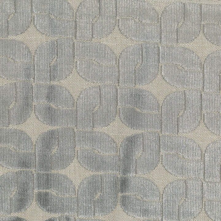 Oasis 9003 Alloy by ABBEYSHEA Designer Fabric 72% Rayon, 25% Polyester, 3% Linen China 130,000 Double Rubs (Wyzenbeek) </p><p>Repeat: Horizontal: 4.3" (10.9 cm) Up the Roll and Vertical: 4.7" (11.9 cm) Across the Roll 55" (140 cm) - Swanky Fabrics -