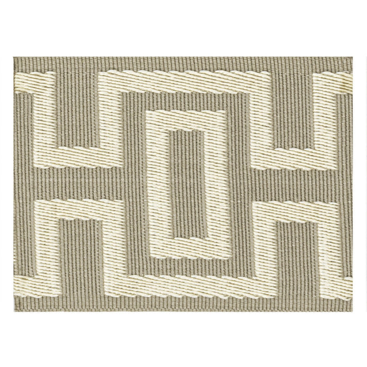 Haviland 1 Sandstone by Stout Trim Stout Trim Haviland 1 SandstoneTrim VISIONS OF COLOR TRIM 100%ACR TURKEY </p><p>Repeat: H: 2.375, V: 0.000 3 in - Fabric Carolina -