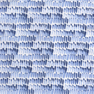 Hayes Indigo by Norbar Designer Fabric SUNRISE 100% SPUN COTTON TAIWAN 18"V 9"H 54" - Swanky Fabrics -
